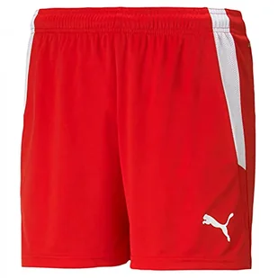 PUMA PUMA Szorty damskie Teamliga Shorts W Puma Red-Puma White m 704936 - Spodenki damskie - miniaturka - grafika 1