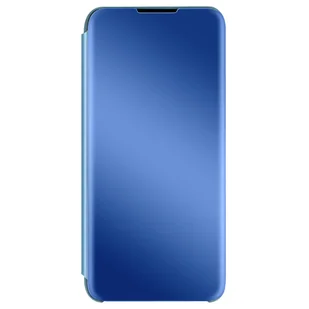 Etui Folio do Samsung Galaxy A22 5G Klapka Transparentny uchwyt wideo Niebieski - Etui i futerały do telefonów - miniaturka - grafika 1