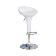 Taborety i hokery - Hoker H-17 Biały Halmar - miniaturka - grafika 1