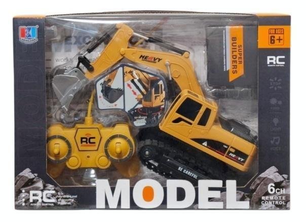 Swede Koparka RC/ładowarka św/dźw G8468 26979