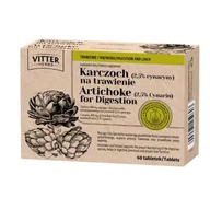 Układ pokarmowy - VITTER KARCZOCH (2,5% cynaryny) na trawienie, 60tabl. - miniaturka - grafika 1
