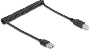 DeLOCK 90130 kabel USB USB 2.0 0,8 m USB A Czarny - Kable USB - miniaturka - grafika 1