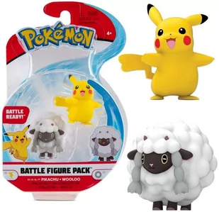 POKEMON Pokemon Figurka Pikachu i Wooloo Battle 0000045039 - Figurki dla dzieci - miniaturka - grafika 1