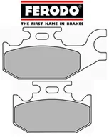 Części motocyklowe - Ferodo Klocki hamulcowe fdb2147ag Srebrny (Klocki hamulcowe Moto)/Brake Pads fdb2147ag Srebrny (Motorcycle Brake Pads) - miniaturka - grafika 1