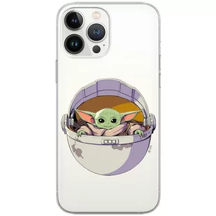 Etui Star Wars dedykowane do Iphone 13, wzór: Baby Yoda 026 Etui częściowo przeźroczyste, oryginalne i oficjalnie licencjonowane - Etui i futerały do telefonów - miniaturka - grafika 1