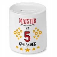 Skarbonki - Dla Majstra Skarbonka na Urodziny na Prezent z Nadrukiem ze Zdjęciem + Opakowanie na prezent (wzór 01) - miniaturka - grafika 1