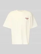 Koszulki męskie - T-shirt o luźnym kroju z czystej bawełny model ‘MALIK’ - miniaturka - grafika 1