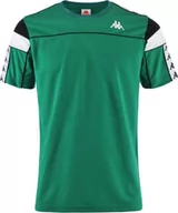 Koszulki męskie - Kappa Kappa Banda Arar T-Shirt 303WBS0-959 zielone M - miniaturka - grafika 1