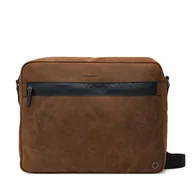 Torby na laptopy - Torba na laptopa Strellson Barney 4010003332 Brązowy - miniaturka - grafika 1