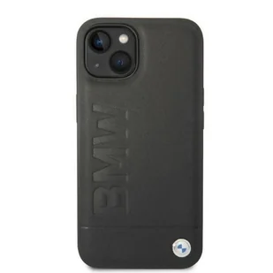 Etui BMW BMHMP14SSLLBK iPhone 14 6,1" czarny/black hardcase Signature Logo Imprint Magsafe - Etui i futerały do telefonów - miniaturka - grafika 3
