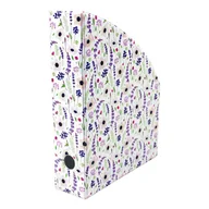 Segregatory - Pojemnik organizer na dokumenty PVC A4 7cm garden kwiaty BIURFOL - miniaturka - grafika 1