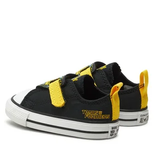 Trampki Converse Converse x Transformers Chuck Taylor All Star Easy-On A11661C Czarny - Buty dla chłopców - miniaturka - grafika 1