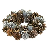 Ozdoby bożonarodzeniowe - Wianek Dekoracyjny Ozdobny Świąteczny Śr.30Cm - miniaturka - grafika 1