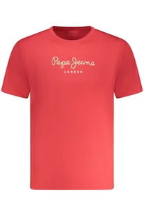 PEPE JEANS MĘSKA KOSZULKA Z KRÓTKIM RĘKAWEM CZERWONA - Portfele - miniaturka - grafika 1
