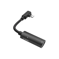 Złącza, przejściówki, adaptery - Hoco LS18 Konwerter adapter Lightning 2w1 - miniaturka - grafika 1