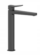 Baterie umywalkowe - 4522-712-81 / KFA / MALAGA / BATERIA UMYWALKOWA NABLATOWA ZE SPUSTEM CLICK CLACK, BLACK / - miniaturka - grafika 1