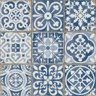 Płytki ceramiczne - Peronda Gres Fs Faenza Blue Mat 33X33 - miniaturka - grafika 1