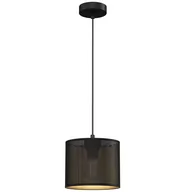 Lampy sufitowe - Ażurowa lampa wisząca z czarnym abażurem LX 5250 z serii LOFT SHADE - miniaturka - grafika 1
