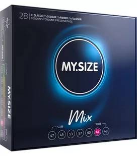 MY.SIZE Mix 64 28 pack - Prezerwatywy - miniaturka - grafika 1