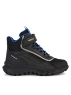 Buty dla chłopców - Geox Śniegowce J Simbyos Boy B Abx J36L0A 0MEFU C0245 M Czarny - miniaturka - grafika 1