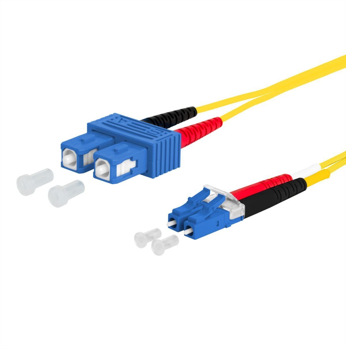 Kabel krosowy METZ CONNECT OpDAT, SC-D/LC-D OS2, 3 m 21.06.1372
