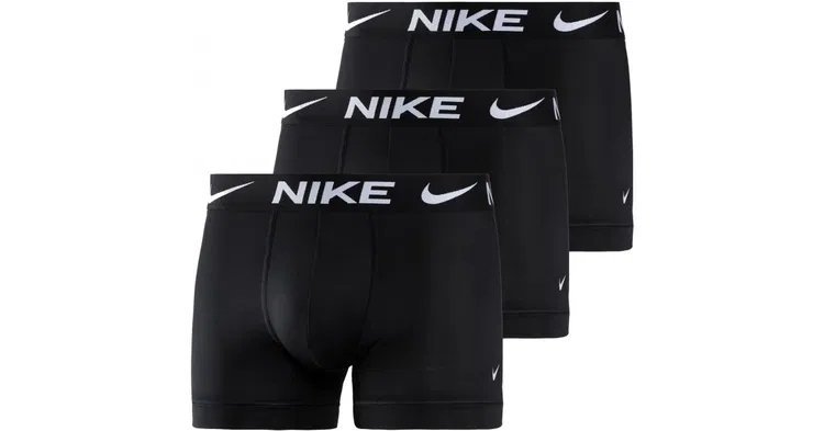 NIKE BOKSERKI MĘSKIE MAJTKI BOXER 3P CZARNE r.M