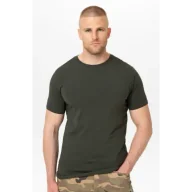 Koszulki sportowe męskie - Pit Bull T-shirt Koszulka Męska Slim Fit Minimal Old Green - miniaturka - grafika 1