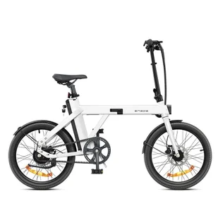 Rower Elektryczny ENGWE P20 - 250W Bateria 36V9.6Ah 100KM Zasięg Hydrauliczny Hamulec Tarczowy - Biały - Rowery elektryczne - miniaturka - grafika 1