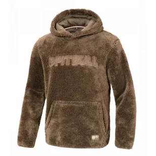 Bluza z kapturem Pit Bull Aragon '24 - Coyote Brown XL - Odzież taktyczna i umundurowanie - miniaturka - grafika 1