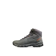 Buty trekkingowe męskie - Mammut Mercury Iv Mid LTH męskie buty trekkingowe i trekkingowe, Black Hot Red, 42 2/3 EU - miniaturka - grafika 1