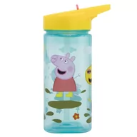 Bidony dla dzieci - Bidon z uchwytem Świnka Peppa  530ml - miniaturka - grafika 1