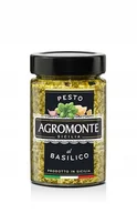 Majonezy i dressingi - AGROMONTE Pesto al Basilico 100g - miniaturka - grafika 1