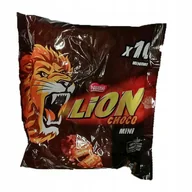 Batoniki - Mini wafelek z karmelem i płatkami w polewie Leon 10 szt - miniaturka - grafika 1