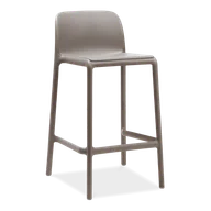 Taborety i hokery - Nardi Stołek barowy Faro mini beżowy - miniaturka - grafika 1