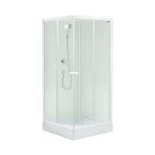 Kabiny prysznicowe - Kabina prysznicowa 80 x 80 cm Smart White Ckr 5905481580100 - miniaturka - grafika 1
