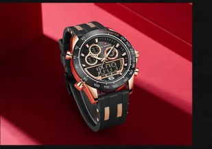 Zegarek ZEGAREK MĘSKI NAVIFORCE NF9188T - (zn121d) + BOX - Zegarki męskie - miniaturka - grafika 5