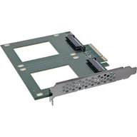 Adaptery i przejściówki - InLine 76660P adapter Wewnętrzny U.2 76660P - miniaturka - grafika 1