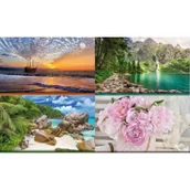 Kalendarze - Kalendarz 2023 Trójdzielny płaska główka MIX - miniaturka - grafika 1