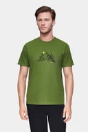 Koszulki sportowe męskie - Koszulka męska T-shirt Alpinus Patkhor zielony - miniaturka - grafika 1