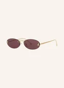 Okulary przeciwsłoneczne - Fendi Okulary Przeciwsłoneczne fn000647 gold - miniaturka - grafika 1