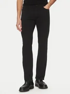 Spodnie męskie - BOSS Jeansy H-Delaware5 50524421 Czarny Slim Fit - miniaturka - grafika 1