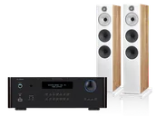 Zestawy stereo - Rotel RA-1592 MkII (czarny) + 603 S3 (dąb) - miniaturka - grafika 1