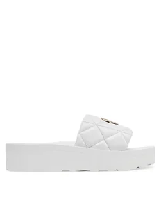 LOVE MOSCHINO Klapki JA28014I1MIE0100 Biały - Klapki i japonki damskie - miniaturka - grafika 1