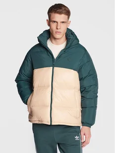 adidas Kurtka puchowa Regen HL9187 Zielony Regular Fit - Kurtki męskie - miniaturka - grafika 1