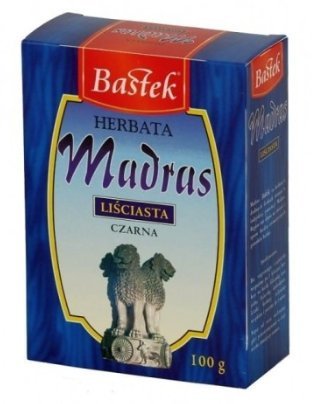 BASTEK HERBATA LIŚCIASTA 100G MADRAS CZARNA