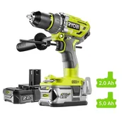 Wiertarko-wkrętarki akumulatorowe - RYOBI R18PD7-252S - miniaturka - grafika 1