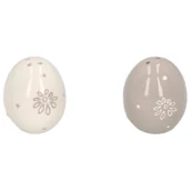 Pojemniki na przyprawy - Przyprawnik ceramiczny jajko 4,5 x 4,5 x 5,5 cm - miniaturka - grafika 1