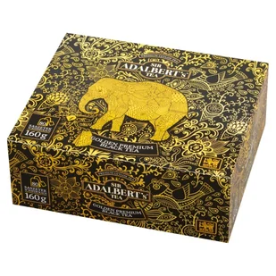 Adalbert's Tea Golden Premium Herbata czarna 160 g (80 x 2 g) - Herbata - miniaturka - grafika 1