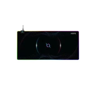 Aqirys Eclipse RGB XL Czarny - Podkładki pod mysz - miniaturka - grafika 1