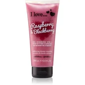 Peelingi do ciała - I love Raspberry & Blackberry peeling pod prysznic 200 ml - miniaturka - grafika 1